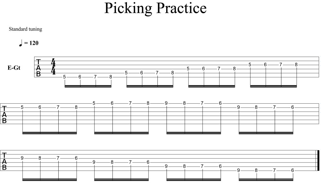 Picking Practice